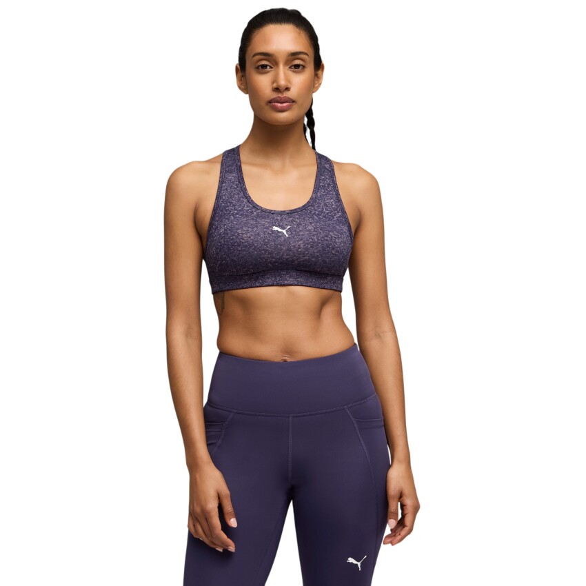 Puma 4Keeps Bra - P Aop - Mid Mor Kadın Bra - 1