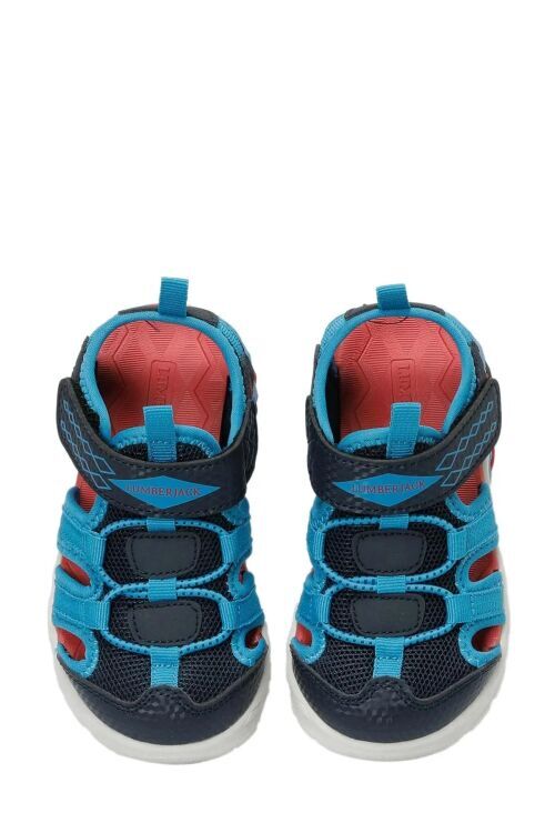 Lumberjack 4M Toney 4FX Mavi Çocuk Sandalet - 3