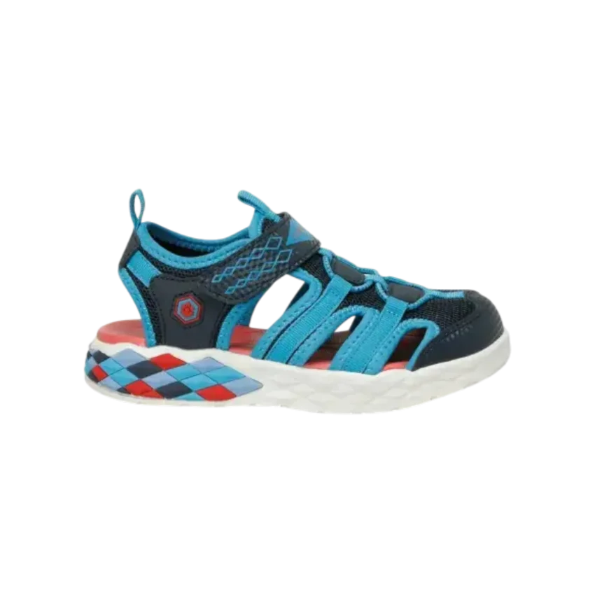 Lumberjack 4M Toney 4FX Mavi Çocuk Sandalet - 1