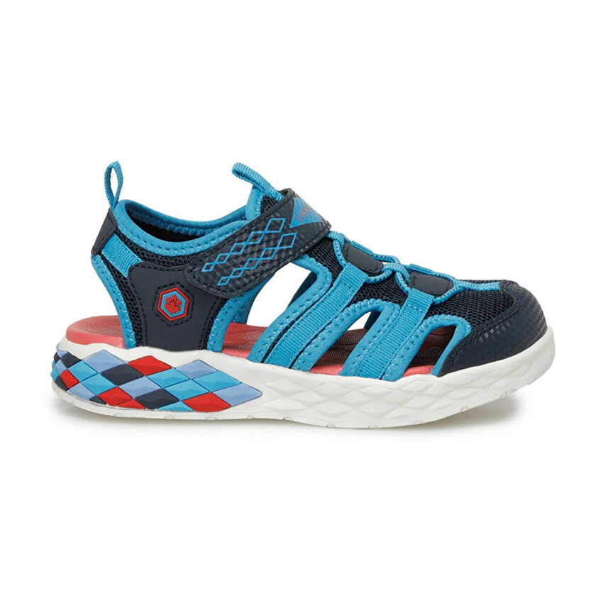 Lumberjack 4M Toney 4FX Mavi Çocuk Sandalet - 1