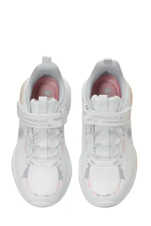 Lumberjack 4W Cruz 4PR Beyaz Çocuk Günlük Ayakkabı - 3