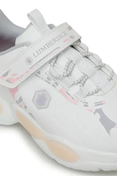 Lumberjack 4W Cruz 4PR Beyaz Çocuk Günlük Ayakkabı - 4