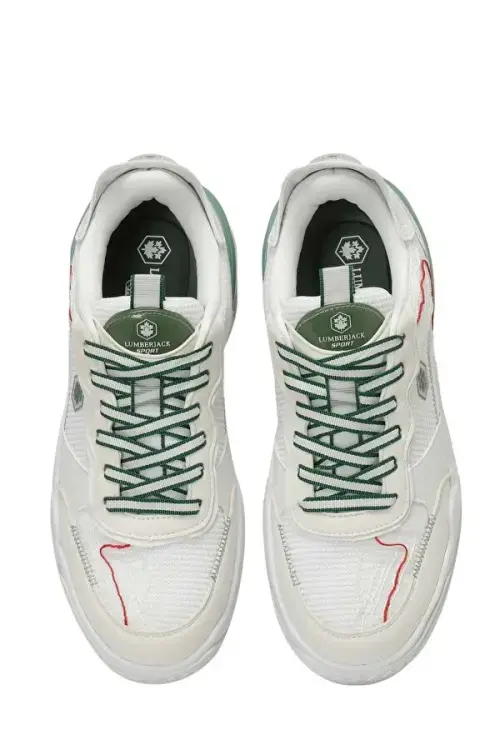 Lumberjack 4W Mezzy 4PR Beyaz Erkek Sneaker Ayakkabı - 4