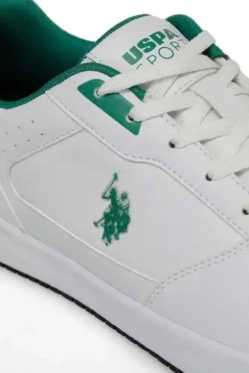 U.S. Polo Assn. 4W Presto 4PR Beyaz Erkek Sneaker Ayakkabı - 3
