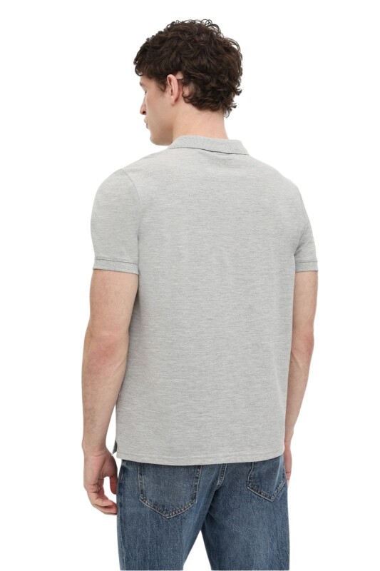 Lumberjack 6M MB CT953 Polo T-SH 6FX Gri Erkek Polo Tshirt - 2