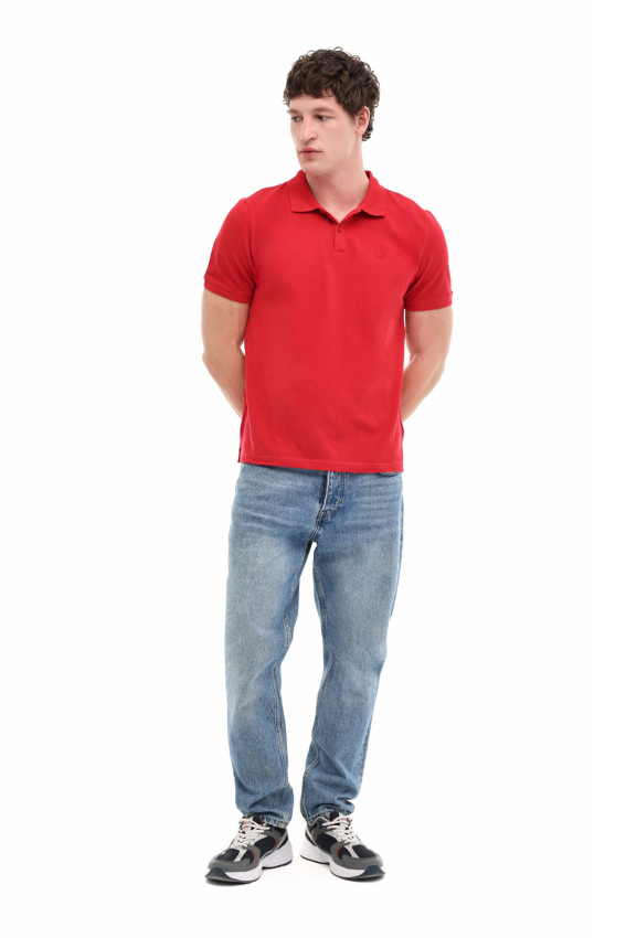 Lumberjack 6M MB CT953 Polo T-SH 6FX Kırmızı Erkek Polo Tshirt - 3