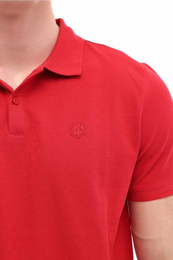 Lumberjack 6M MB CT953 Polo T-SH 6FX Kırmızı Erkek Polo Tshirt - 4