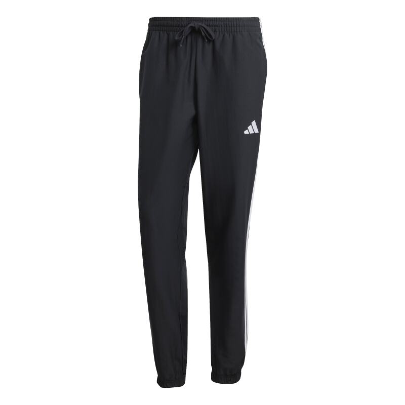 Adidas 3 Stripes Dokuma Siyah Erkek Eşofman Takımı - 10