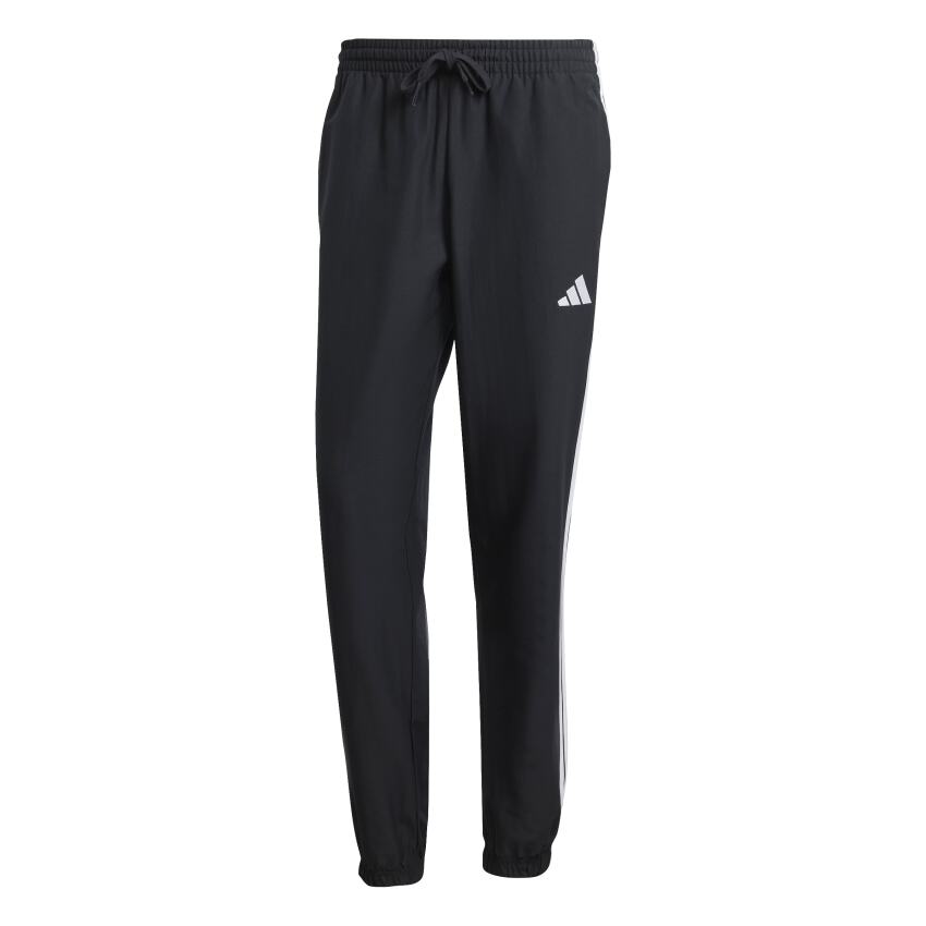 Adidas 3 Stripes Dokuma Siyah Erkek Eşofman Takımı - 10