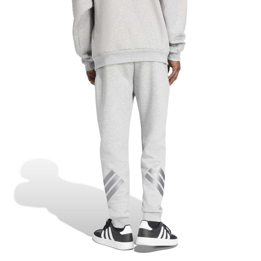 Adidas 4 Stripes Gri Erkek Eşofman Altı - 2