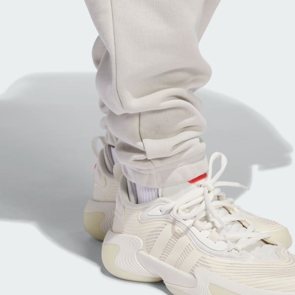 Adidas Select AWB French Terry Bej Kadın Eşofman Altı - 6