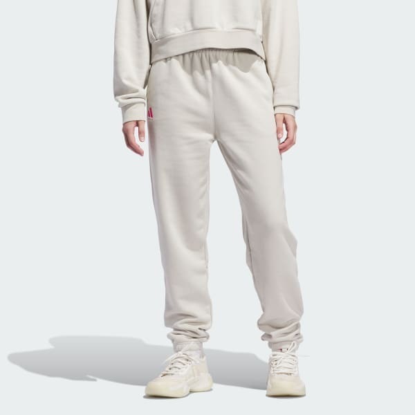 Adidas Select AWB French Terry Bej Kadın Eşofman Altı - 1