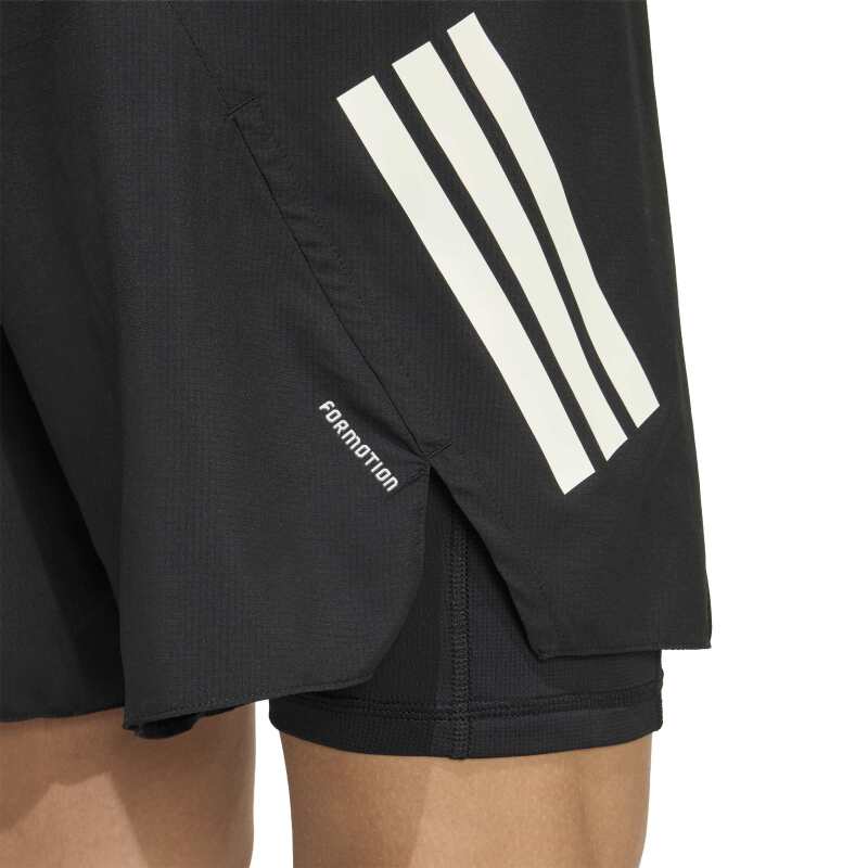 Adidas adi365 Formotion 2in3 Siyah Erkek Şortlu Tayt - 4