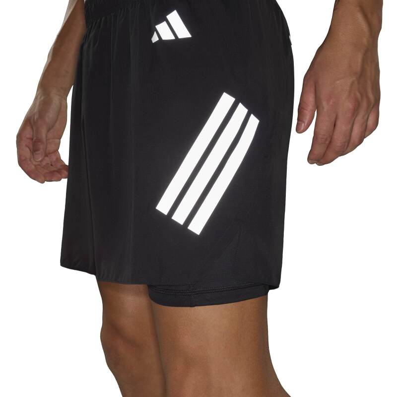 Adidas adi365 Formotion 2in3 Siyah Erkek Şortlu Tayt - 6