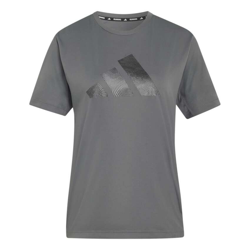 Adidas adi365 Running Essentials Brand Love Gri Kadın Tshirt - 1