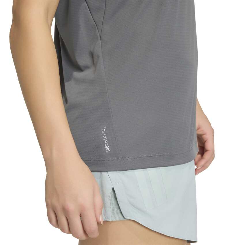 Adidas adi365 Running Essentials Brand Love Gri Kadın Tshirt - 6