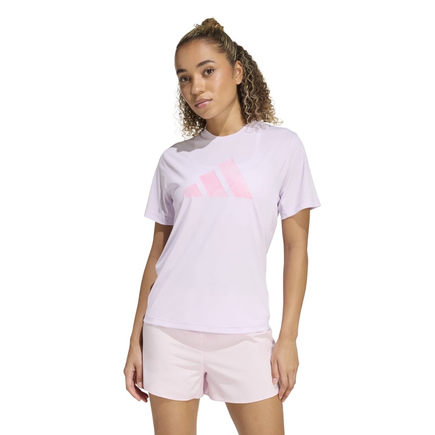 Adidas adi365 Running Essentials Brand Love Mor Kadın Tshirt - 2