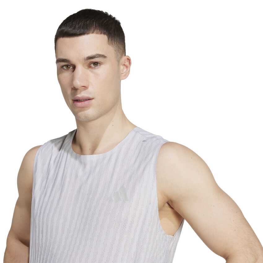 Adidas adi365 Tank M Gri Erkek Atlet - 4