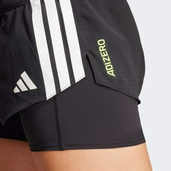 Adidas Adizero 2i1 W Kadın Şort - 5