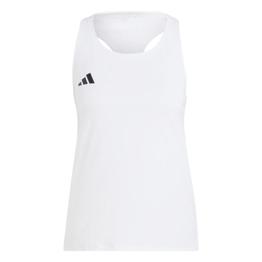 Adidas Adizero Essentials Running Tank Beyaz Kadın Atlet - 1