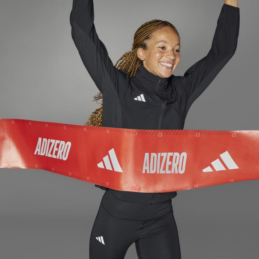 Adidas Adizero Essentials Siyah Kadın Eşofman Üstü - 4