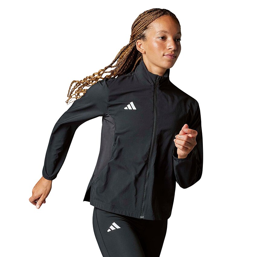 Adidas Adizero Essentials Siyah Kadın Eşofman Üstü - 1