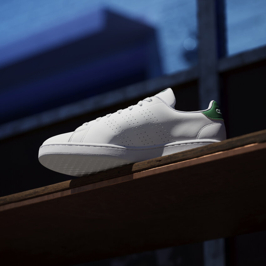 Adidas ADVANTAGE BEYAZ Erkek Tenis Ayakkabısı - 9