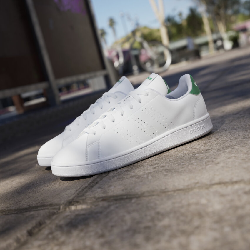 Adidas ADVANTAGE BEYAZ Erkek Tenis Ayakkabısı - 10