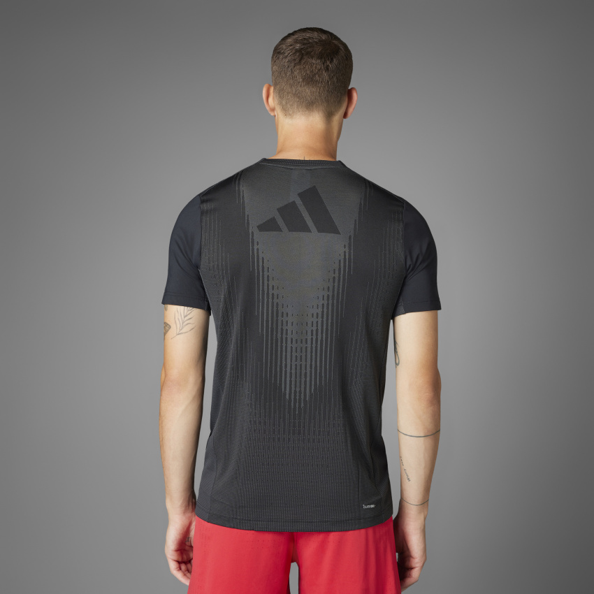 Adidas Airchill Tee Siyah Erkek Tshirt - 6