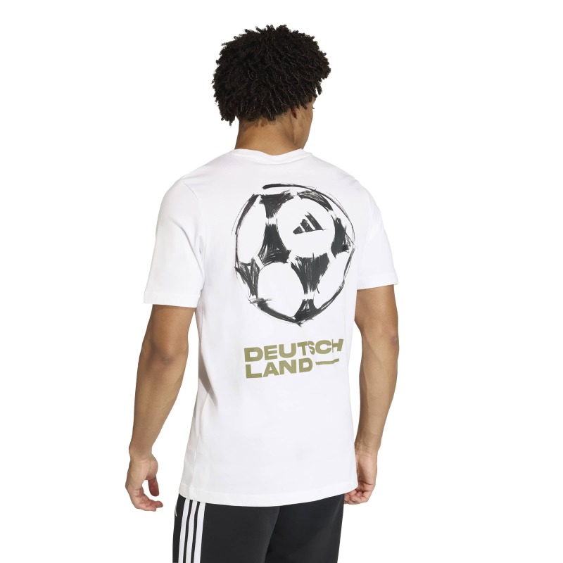 Adidas Almanya Telstar Grafik Beyaz Erkek Tshirt - 2