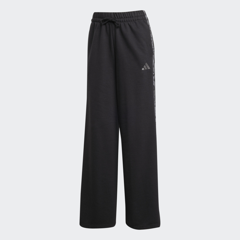 Adidas Animal Print Siyah Kadın Eşofman Altı - 6