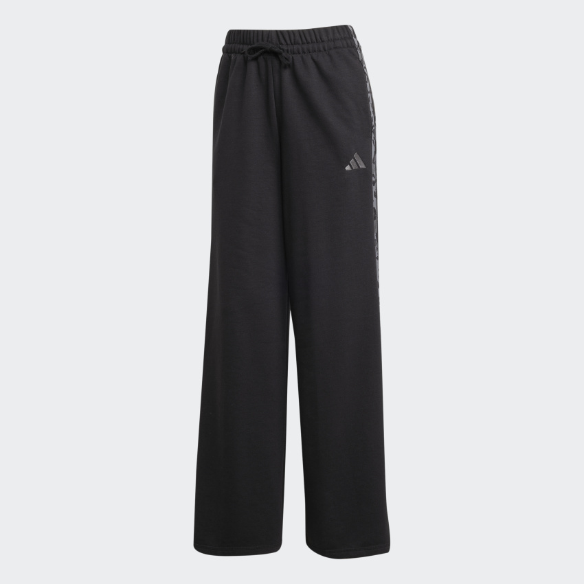 Adidas Animal Print Siyah Kadın Eşofman Altı - 6