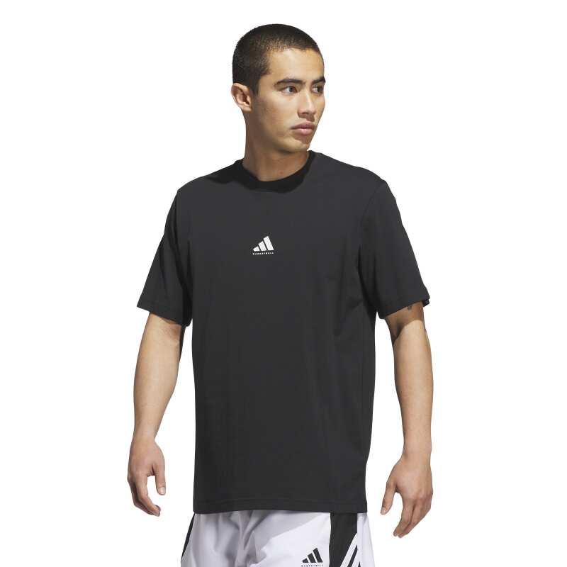 Adidas Basketball Siyah Erkek Tshirt - 2