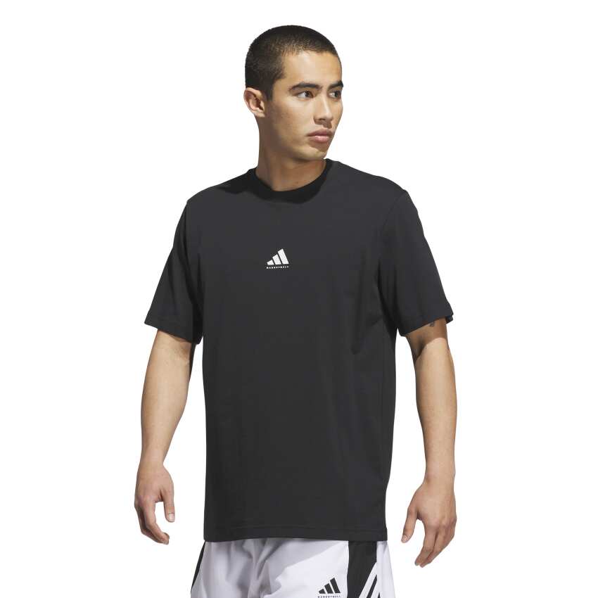 Adidas Basketball Siyah Erkek Tshirt - 2