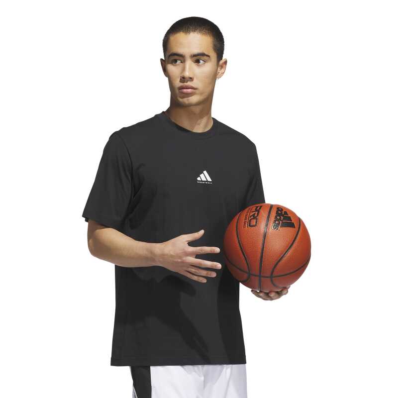 Adidas Basketball Siyah Erkek Tshirt - 6