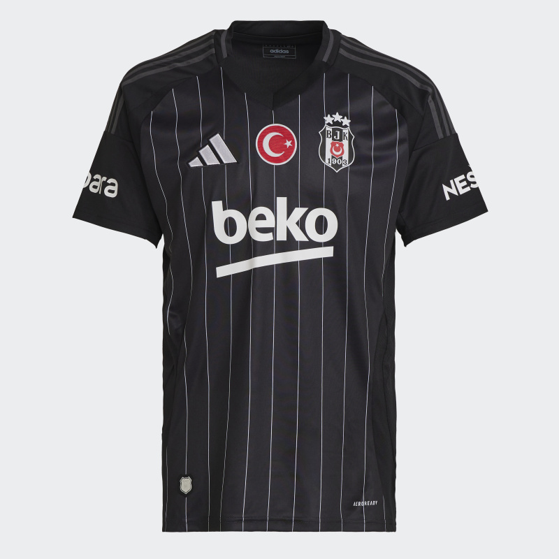 adidas Beşiktaş Erkek Siyah Futbol Forma - 1