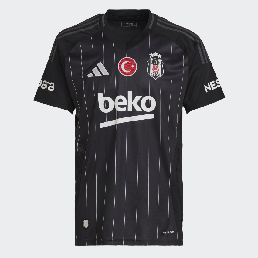 adidas Beşiktaş Erkek Siyah Futbol Forma - 1