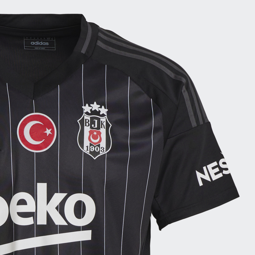 adidas Beşiktaş Erkek Siyah Futbol Forma - 3