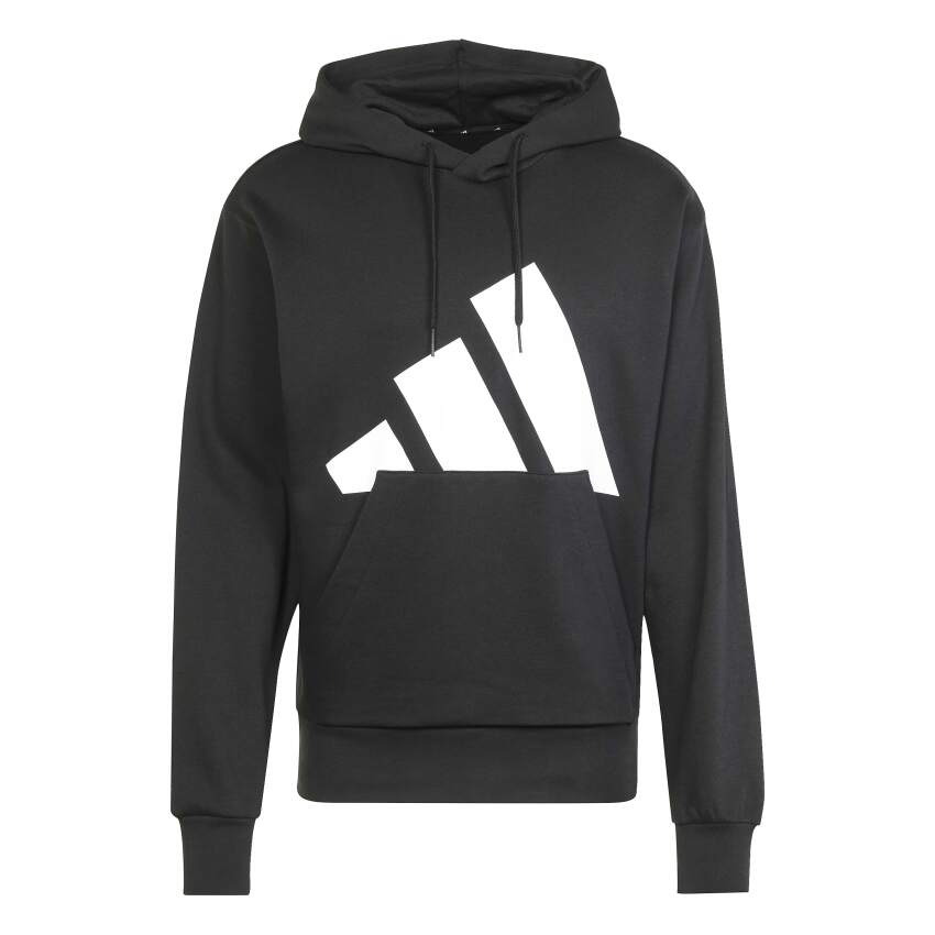 Adidas Big Logo Fleece Siyah Erkek Sweatshirt - 1