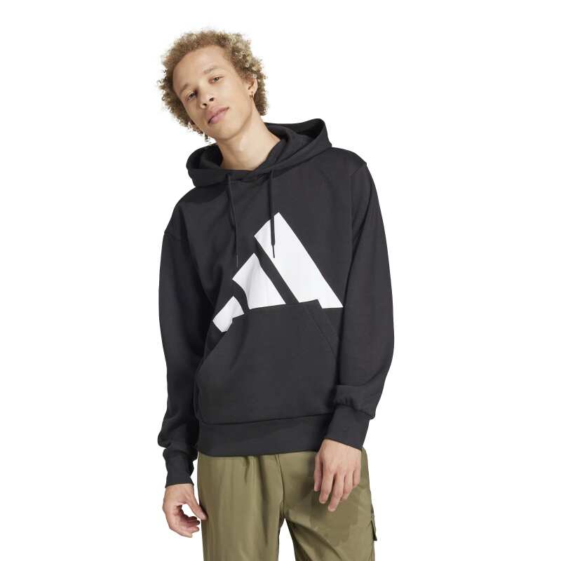 Adidas Big Logo Fleece Siyah Erkek Sweatshirt - 3