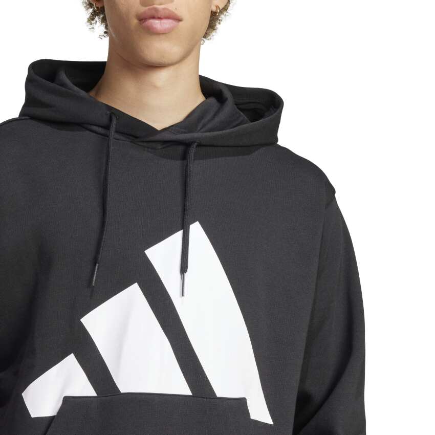 Adidas Big Logo Fleece Siyah Erkek Sweatshirt - 6
