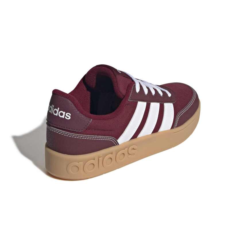 Adidas Breakbase Bordo Çocuk Günlük Ayakkabı - 4