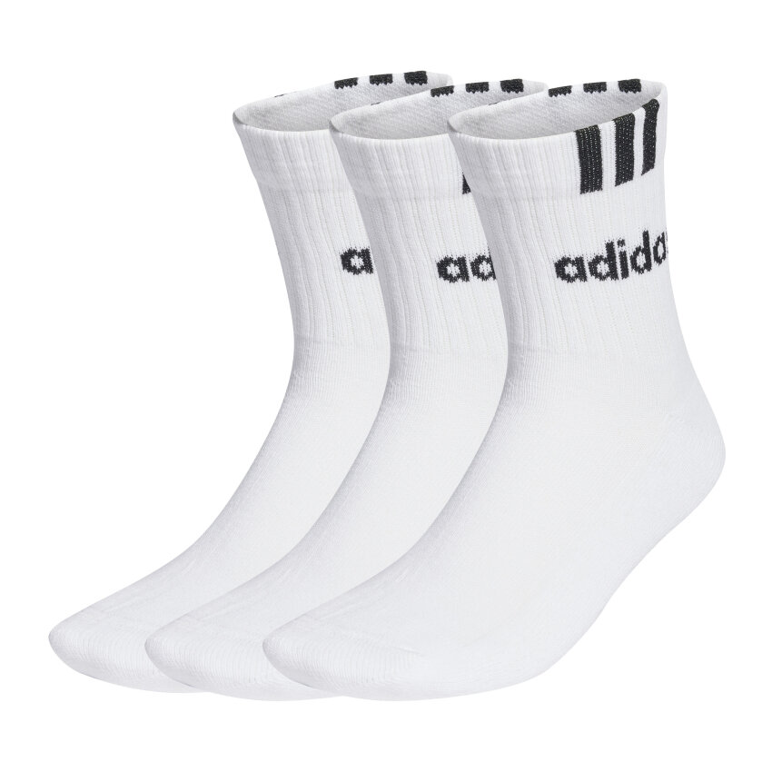 Adidas C3-Stripes Linear Half-Crew 3'lü Unisex Çorap - 1