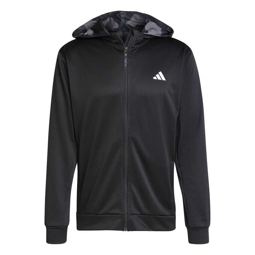 Adidas Train Essentials Camo Full-Zip Erkek Eşofman Üstü - 6