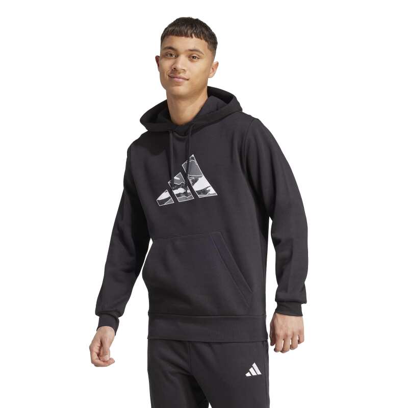 Adidas Camo Graphic Siyah Erkek Sweatshirt - 1