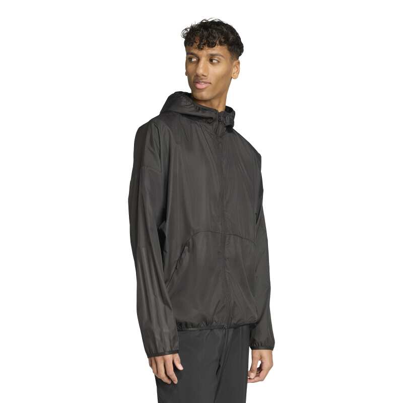 Adidas City Tech Utility Siyah Erkek Rüzgarlık - 4