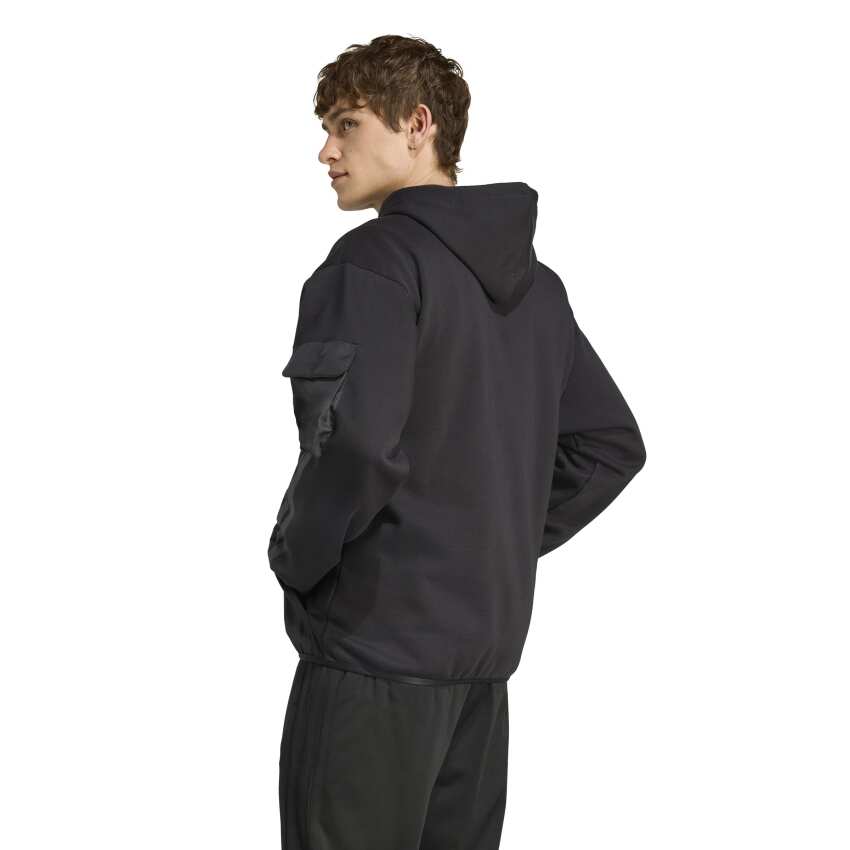 Adidas City Tech Utility Siyah Erkek Sweatshirt - 5