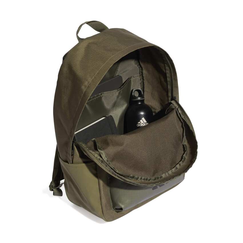 Adidas Classic Bars 3Stripes Haki Unisex Sırt Çantası - 4