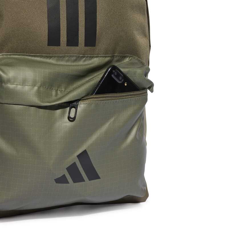 Adidas Classic Bars 3Stripes Haki Unisex Sırt Çantası - 5