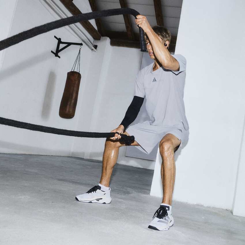 Adidas Climacool 3D Gri Erkek Şort - 5